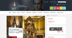 Desktop Screenshot of claret.org.br